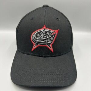 Columbus‎ Blue Jackets Hat Youth Black Embroidered NHL Strap Back Cap Cotton New